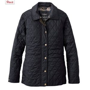 LL Bean | Womens Quilted Riding Jacket